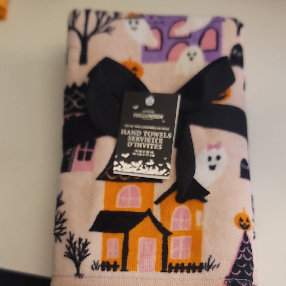 Halloween Themed Hand Towels